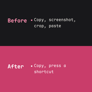 Comparison, Split panels